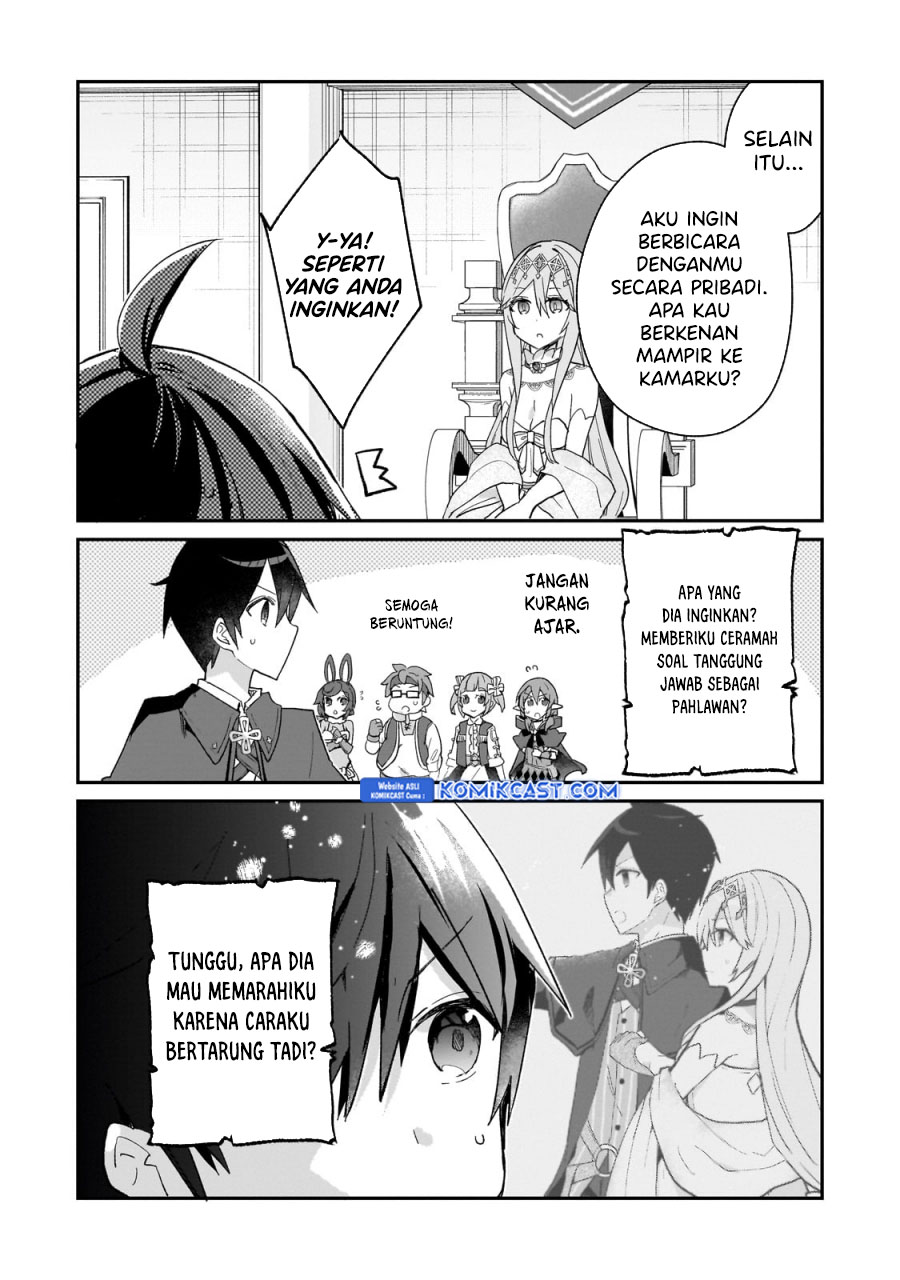 Shinja Zero no Megami-sama to Hajimeru Isekai Kouryaku Chapter 34 Bahasa Indonesia