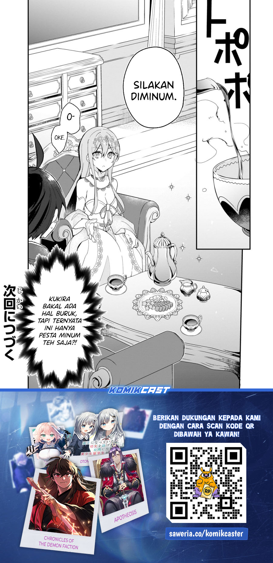 Shinja Zero no Megami-sama to Hajimeru Isekai Kouryaku Chapter 34 Bahasa Indonesia