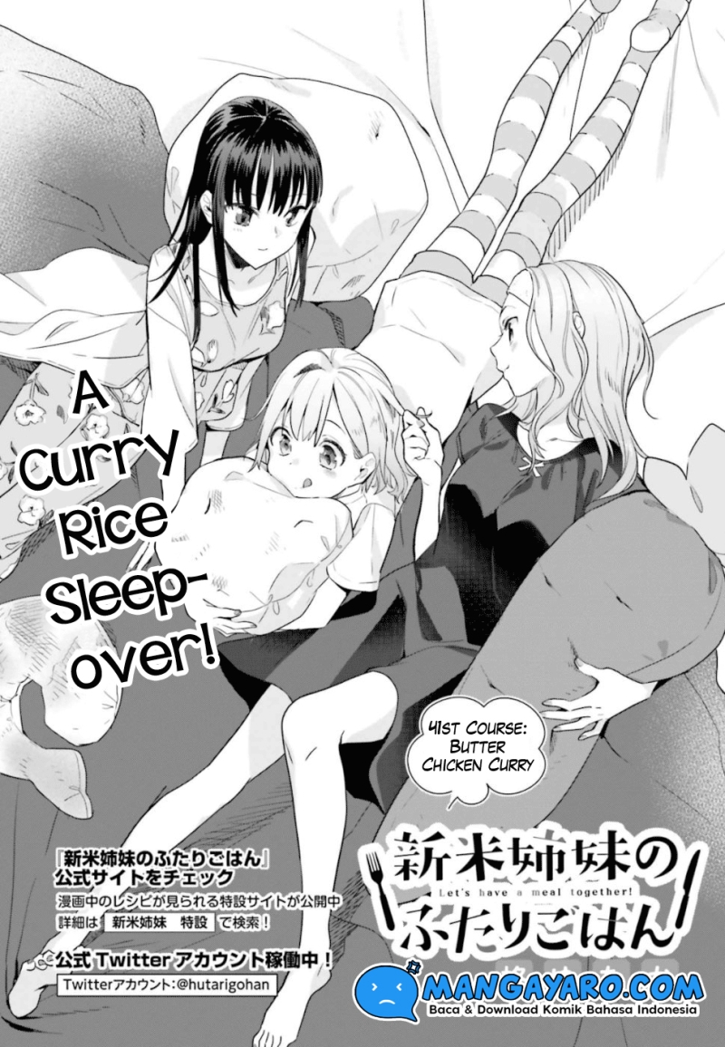 Shinmai Shimai No Futari Gohan Chapter 41 Bahasa Indonesia