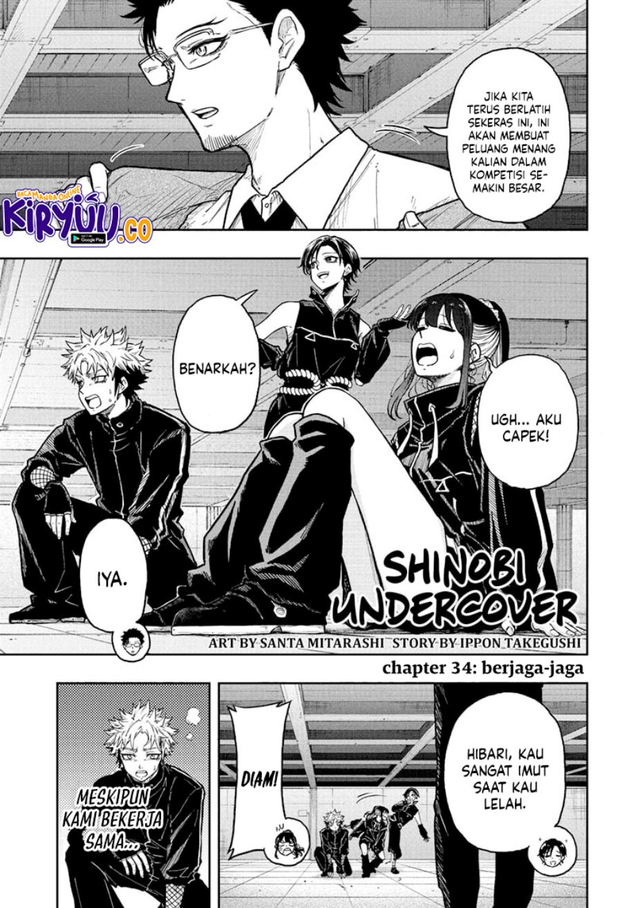 Shinobi Undercover Chapter 34 Bahasa Indonesia