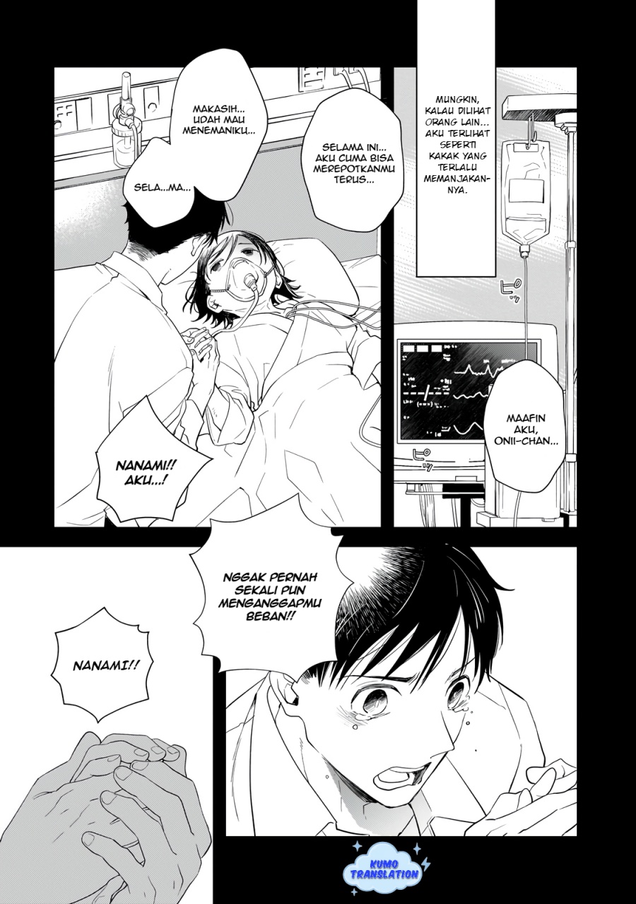 Shinu Unmei ni Aru Akuyaku Reijou no Ani ni Tensei shitanode, Imouto wo Sodatete Mirai wo Kaetai to Omoimasu ~Sekai Saikyou wa Ore dakedo, Sekai Saikawa wa Imouto ni Chigainai~ chapter 1
