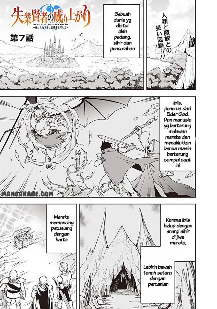 Shitsugyou Kenja no Nariagari Chapter 07 Bahasa Indonesia