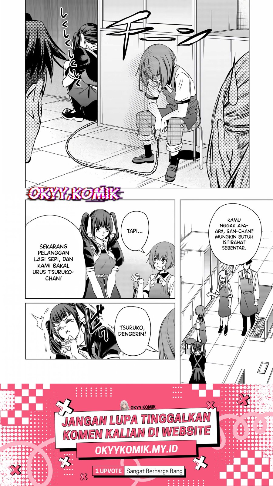 Shokuba no Onnanoko ni Toushisuru Hanashi Chapter 10 Bahasa Indonesia