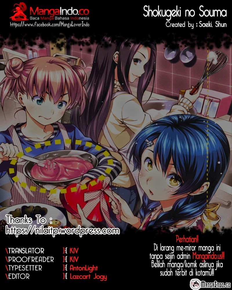 Shokugeki no Souma Chapter 105