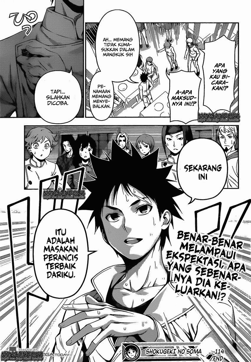 Shokugeki no Souma Chapter 114