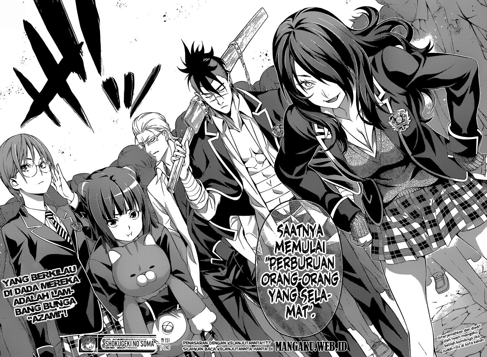 Shokugeki no Souma Chapter 151