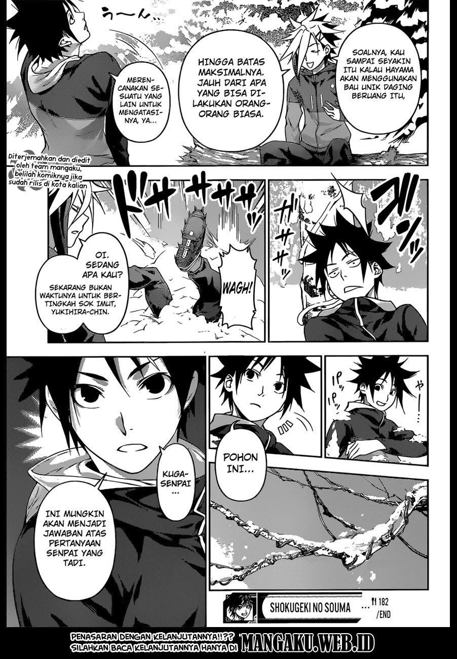 Shokugeki no Souma Chapter 182