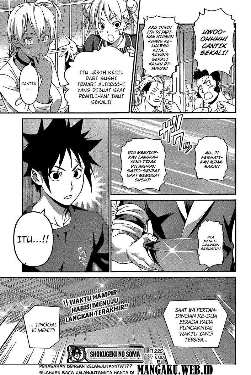 Shokugeki no Souma chapter 225
