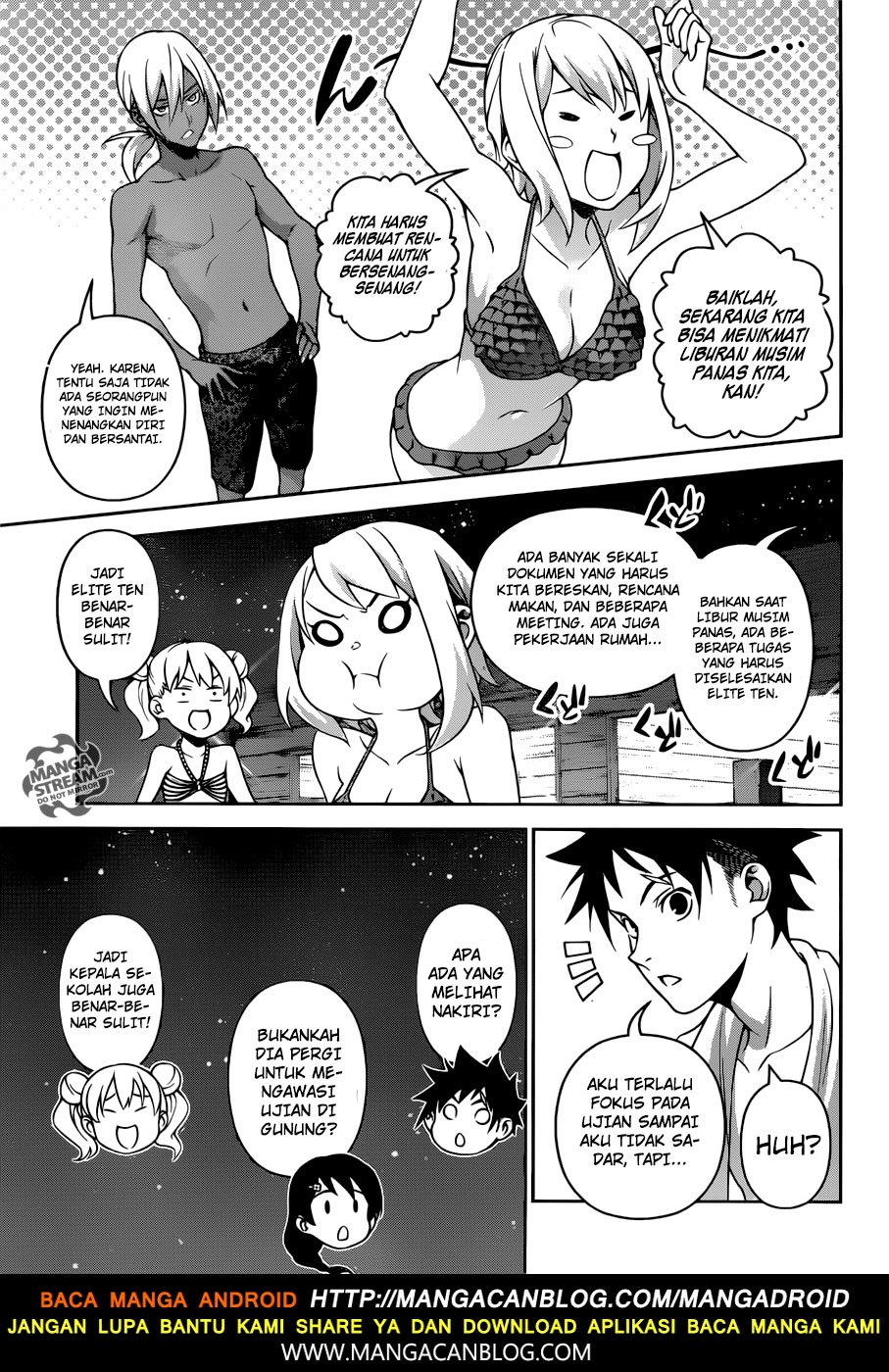 Shokugeki no Souma Chapter 281 Bahasa Indonesia