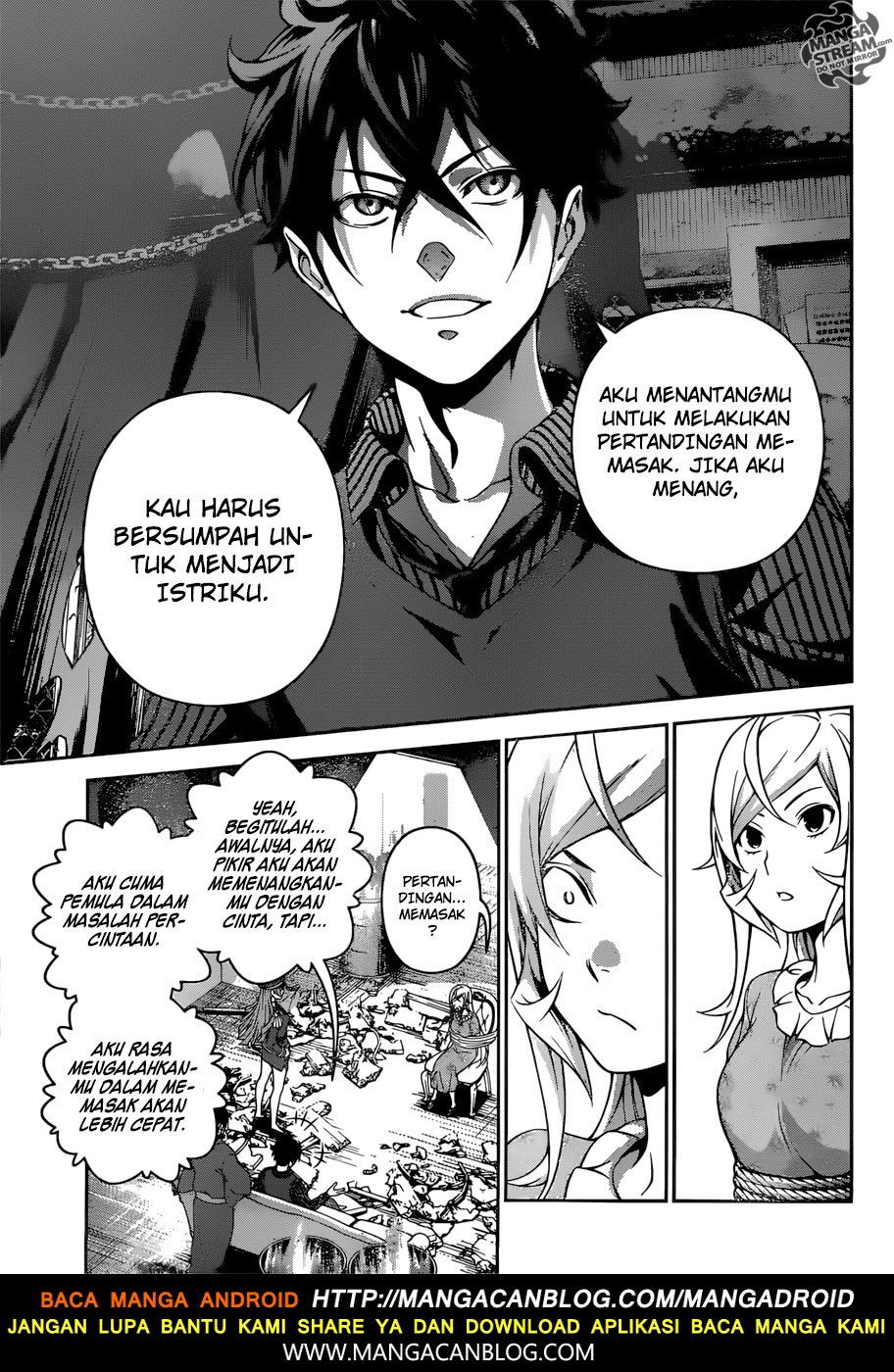Shokugeki no Souma Chapter 281 Bahasa Indonesia