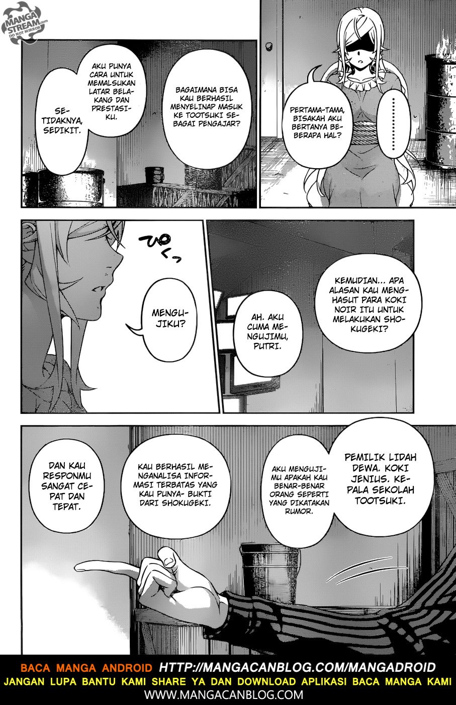 Shokugeki no Souma Chapter 281 Bahasa Indonesia