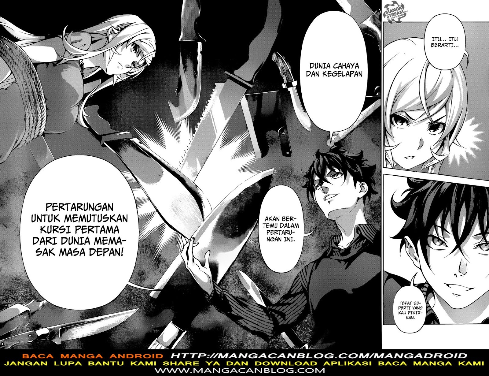 Shokugeki no Souma Chapter 281 Bahasa Indonesia