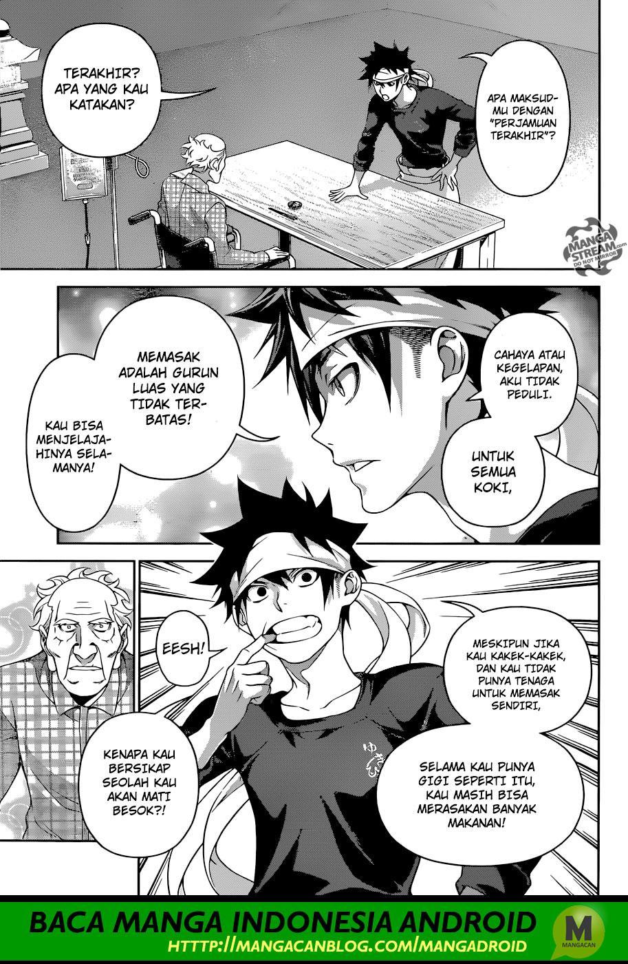Shokugeki no Souma Chapter 285 Bahasa Indonesia