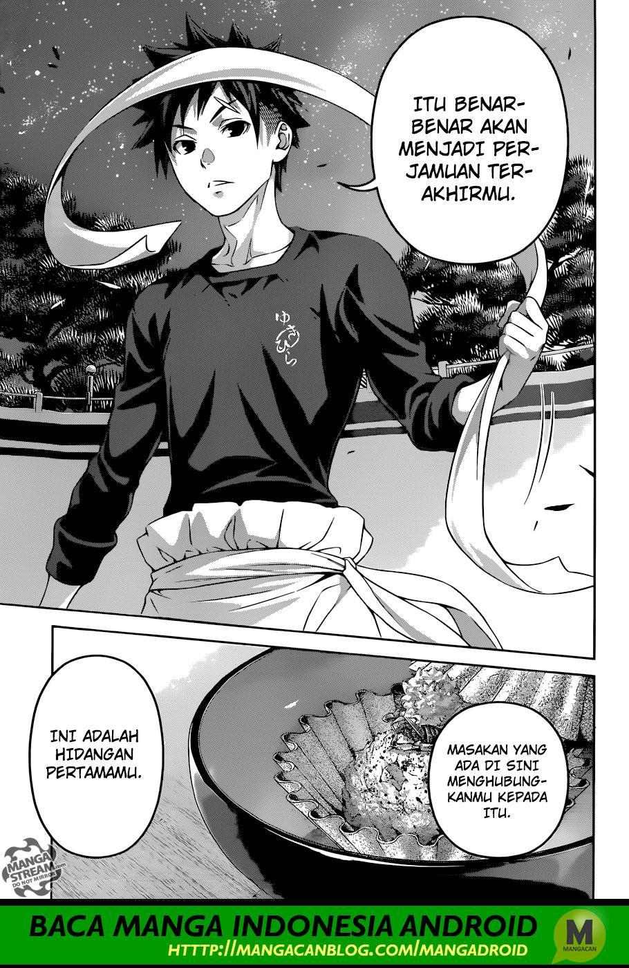 Shokugeki no Souma Chapter 285 Bahasa Indonesia