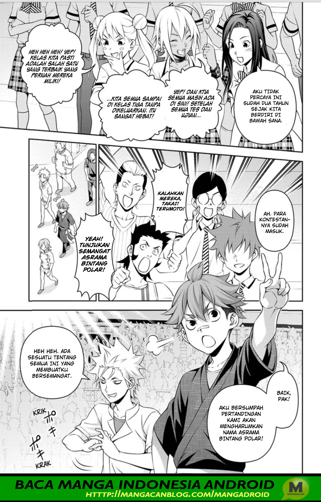 Shokugeki no Souma Chapter 315.1 Bahasa Indonesia