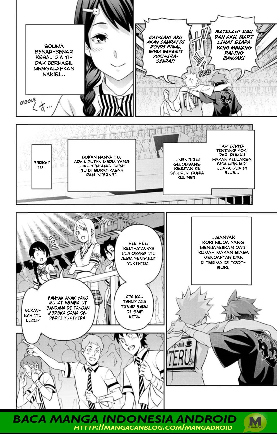 Shokugeki no Souma Chapter 315.1 Bahasa Indonesia