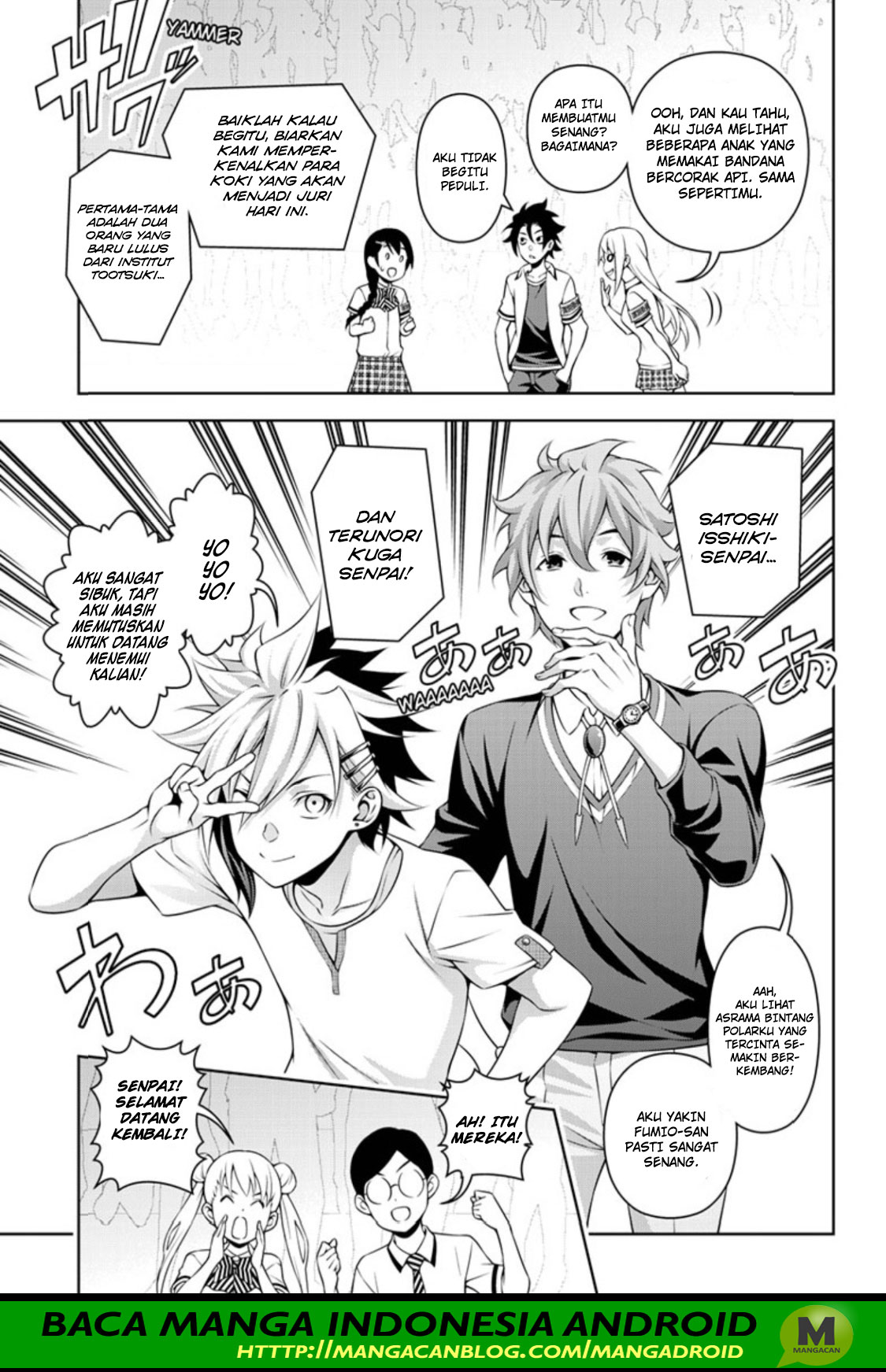 Shokugeki no Souma Chapter 315.1 Bahasa Indonesia