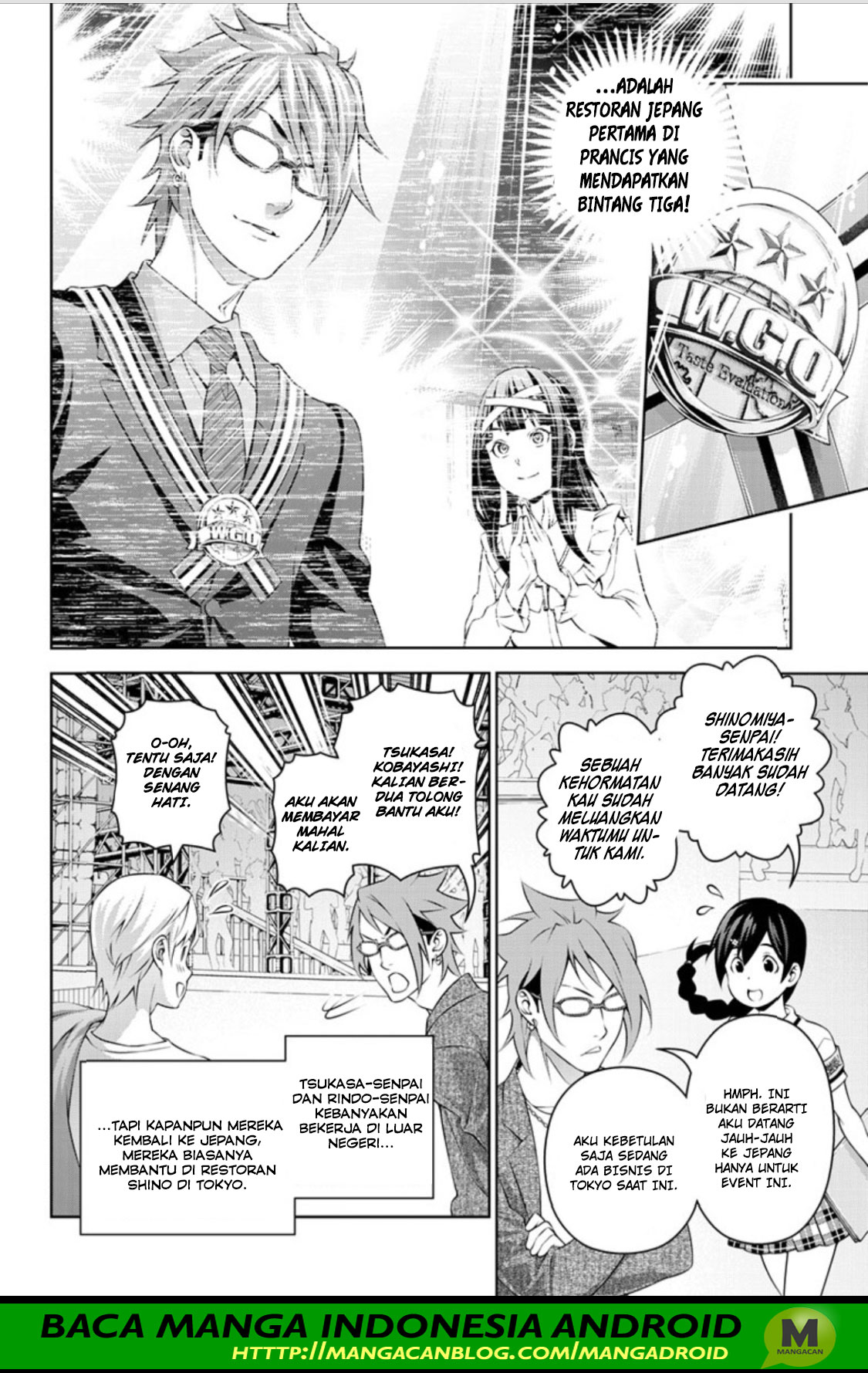 Shokugeki no Souma Chapter 315.1 Bahasa Indonesia