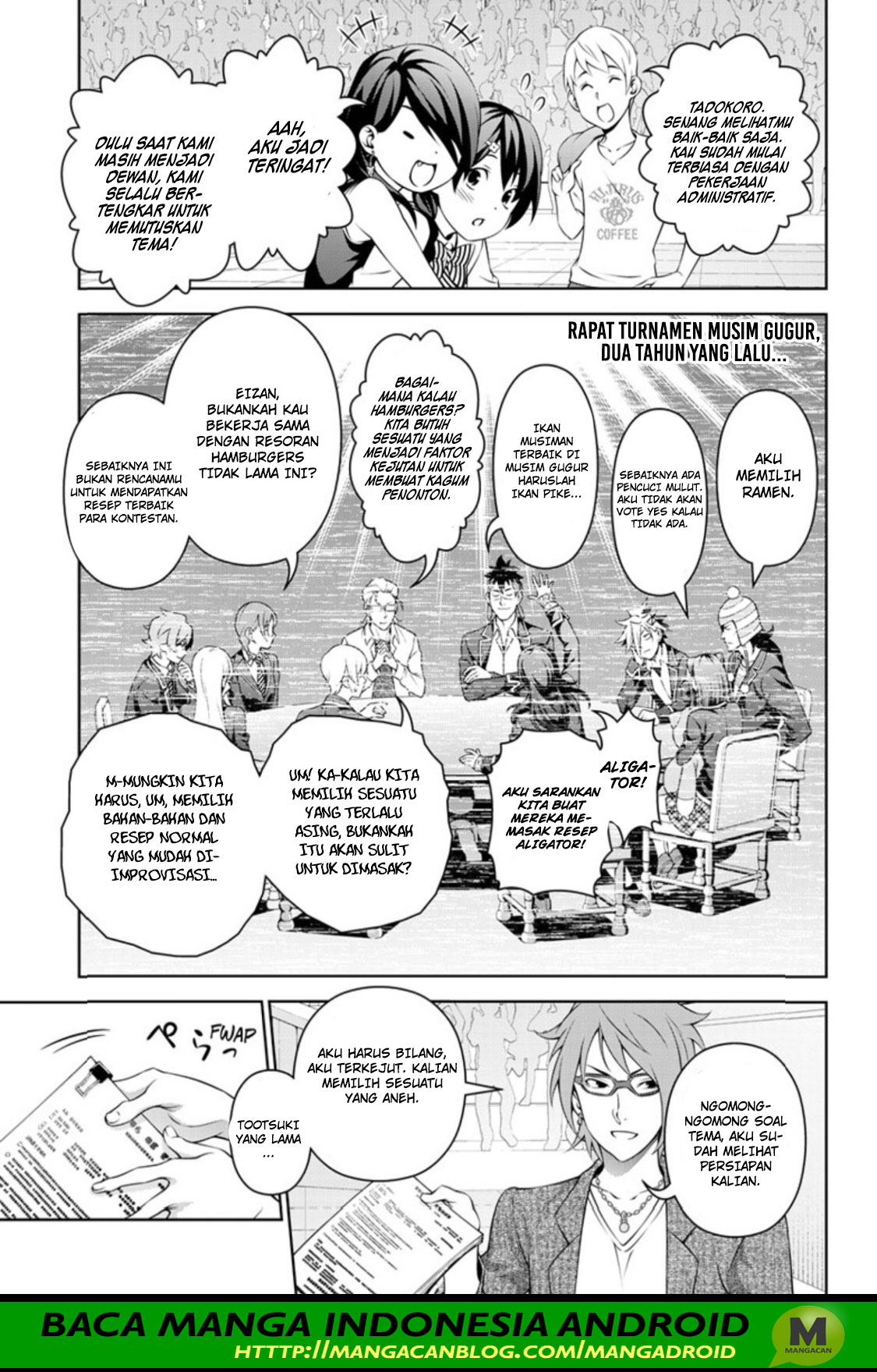 Shokugeki no Souma Chapter 315.1 Bahasa Indonesia