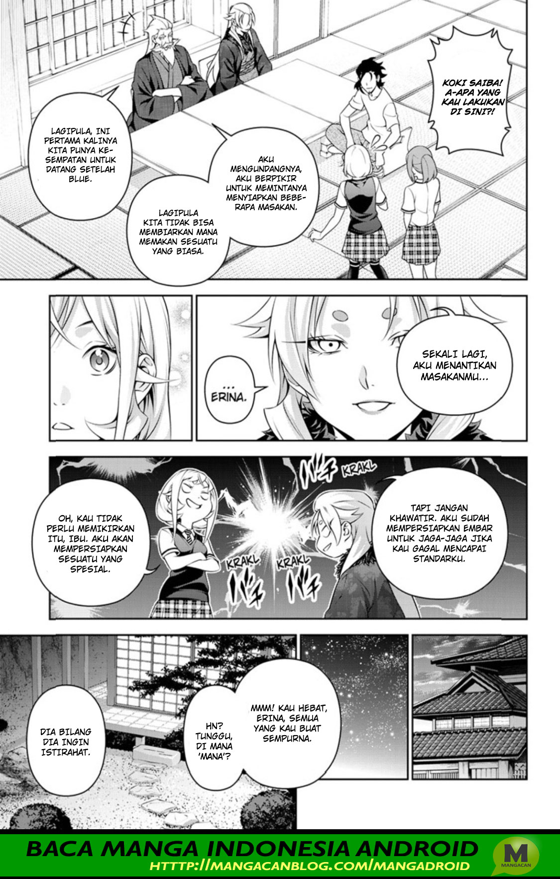 Shokugeki no Souma Chapter 315.1 Bahasa Indonesia