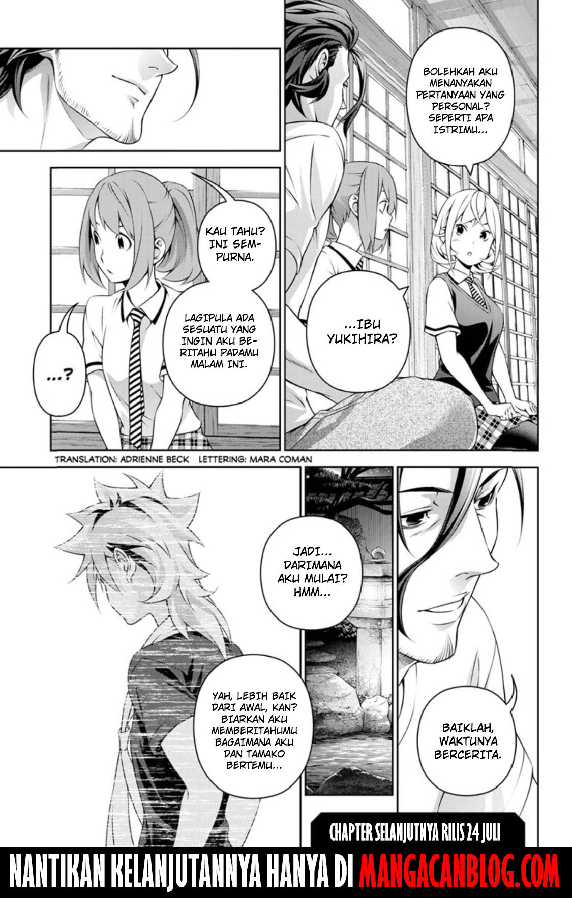 Shokugeki no Souma Chapter 315.1 Bahasa Indonesia