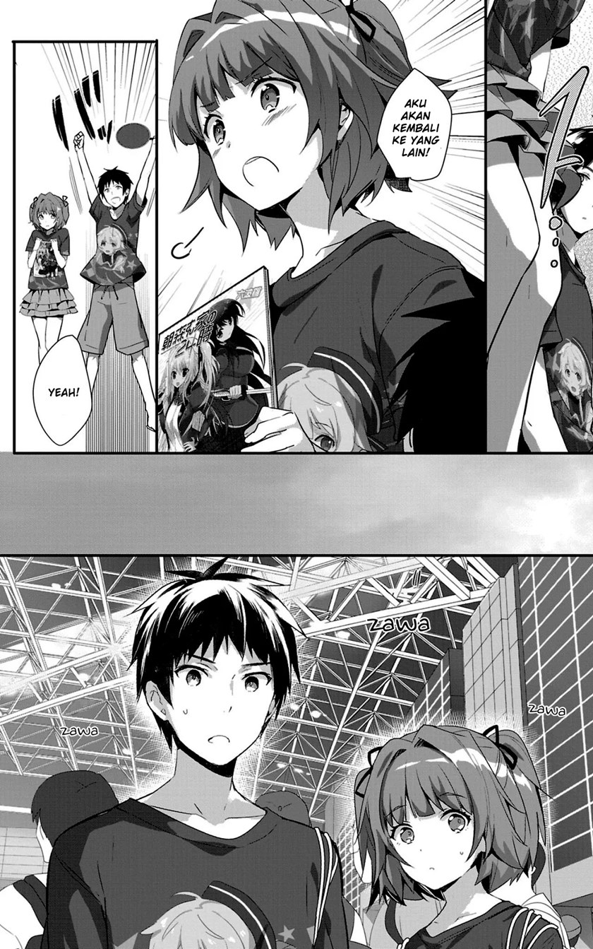 Shoujotachi wa Kouya wo Mezasu Yukidoke no Oto chapter 11