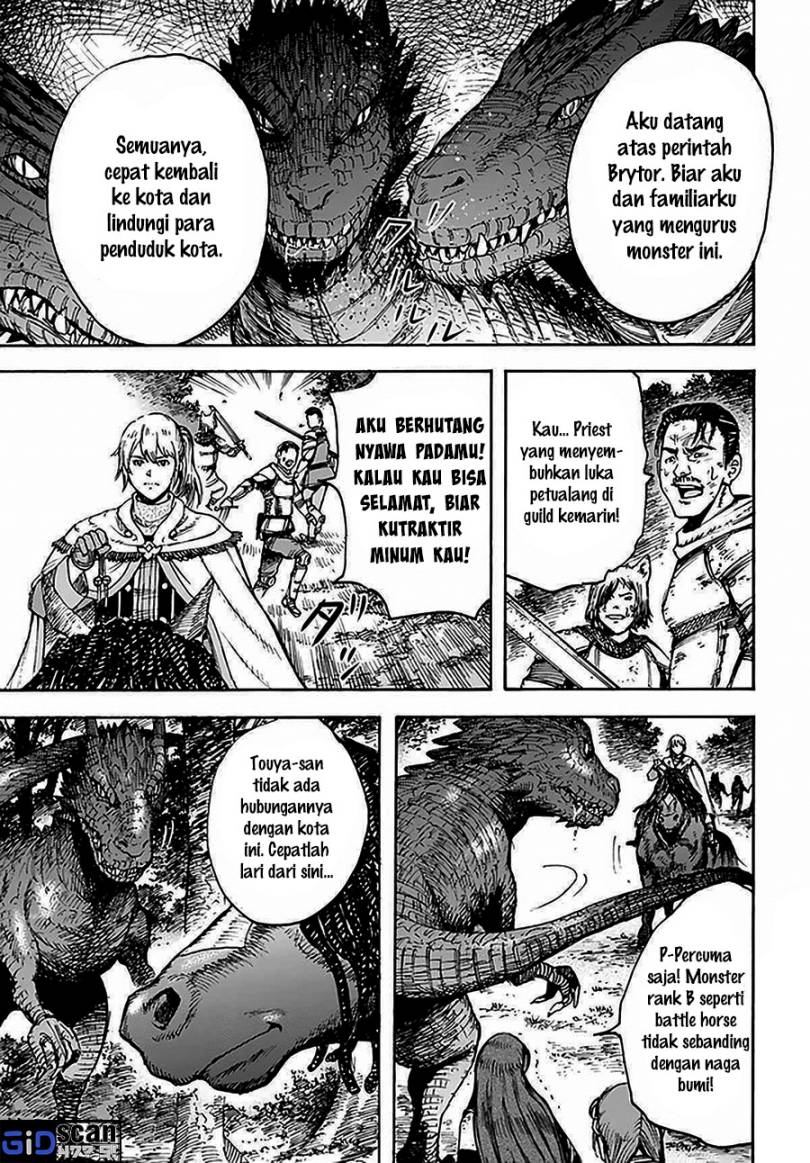 Shoukan Sareta Kenja wa Isekai o Iku ~ Saikyouna no wa Fuyou Zaiko no Aitemudeshita Chapter 28.2 Bahasa Indonesia