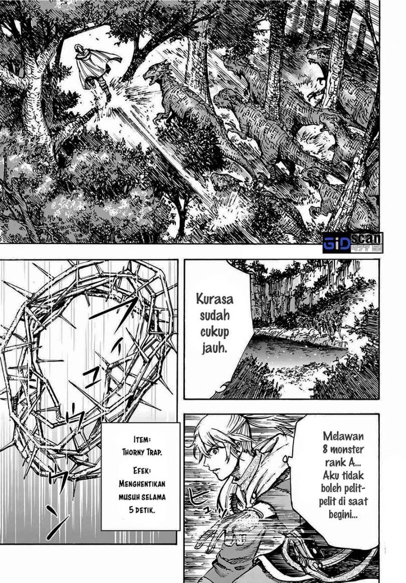 Shoukan Sareta Kenja wa Isekai o Iku ~ Saikyouna no wa Fuyou Zaiko no Aitemudeshita Chapter 28.2 Bahasa Indonesia