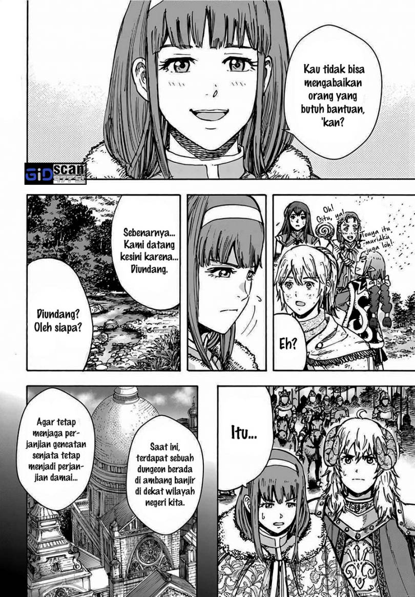 Shoukan Sareta Kenja wa Isekai o Iku ~ Saikyouna no wa Fuyou Zaiko no Aitemudeshita Chapter 28.2 Bahasa Indonesia
