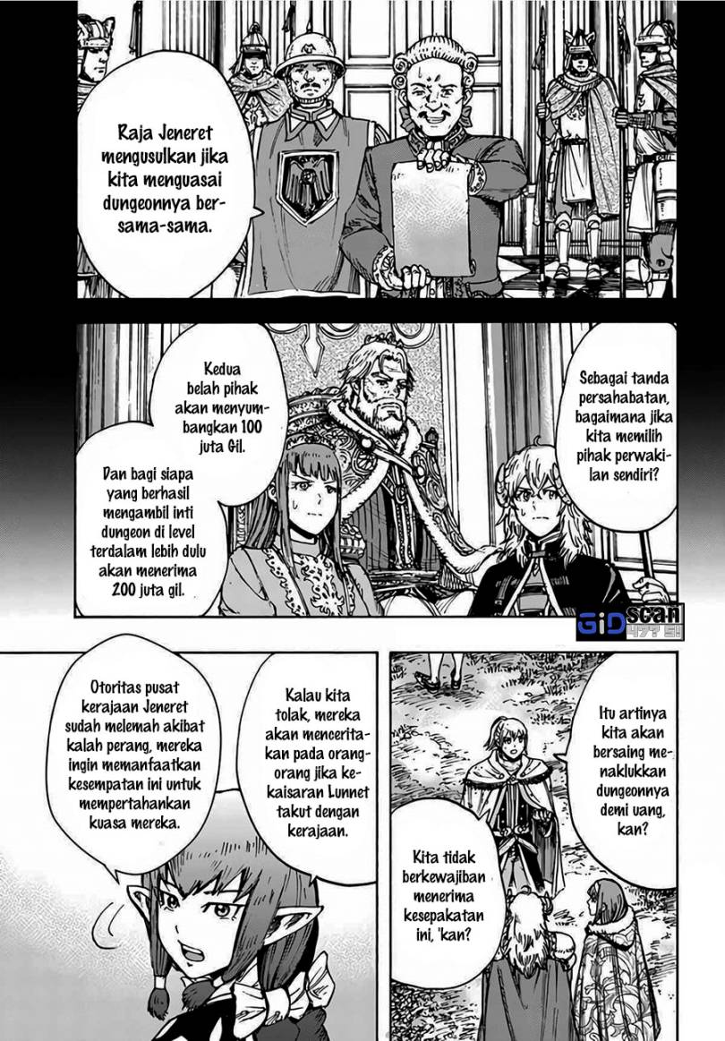 Shoukan Sareta Kenja wa Isekai o Iku ~ Saikyouna no wa Fuyou Zaiko no Aitemudeshita Chapter 28.2 Bahasa Indonesia