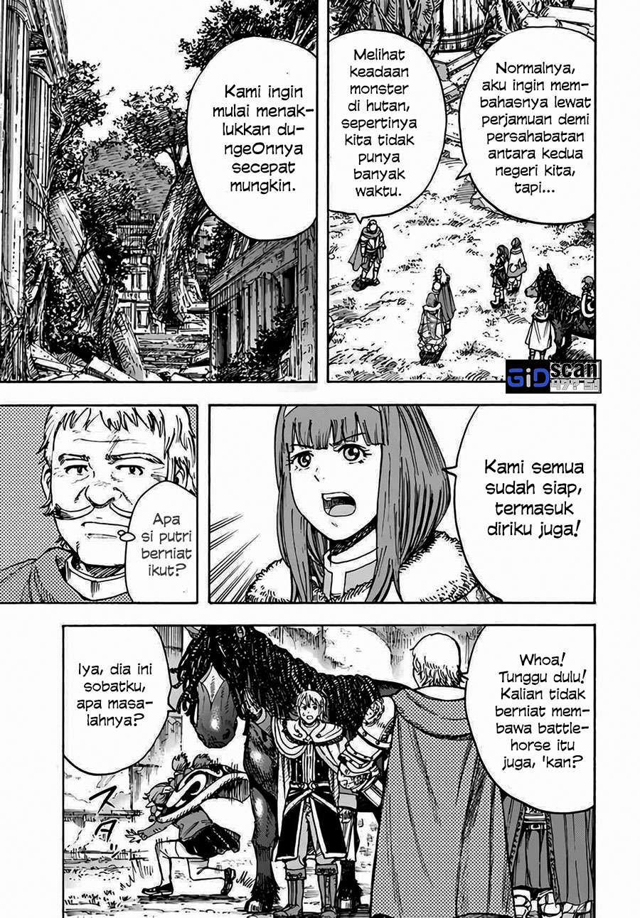 Shoukan Sareta Kenja wa Isekai o Iku ~ Saikyouna no wa Fuyou Zaiko no Aitemudeshita Chapter 29.2 Bahasa Indonesia