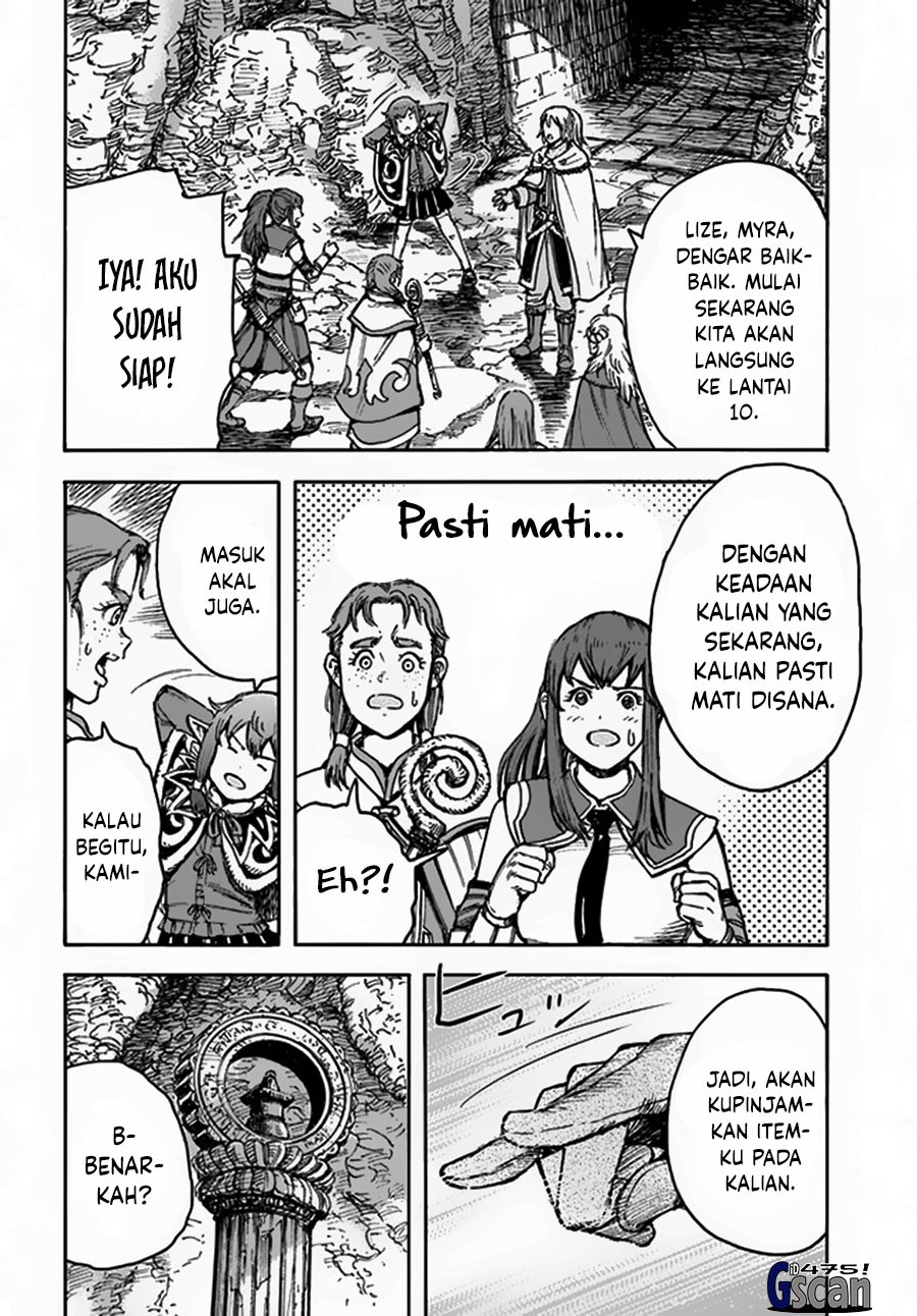 Shoukan Sareta Kenja wa Isekai o Iku ~ Saikyouna no wa Fuyou Zaiko no Aitemudeshita Chapter 30 Bahasa Indonesia