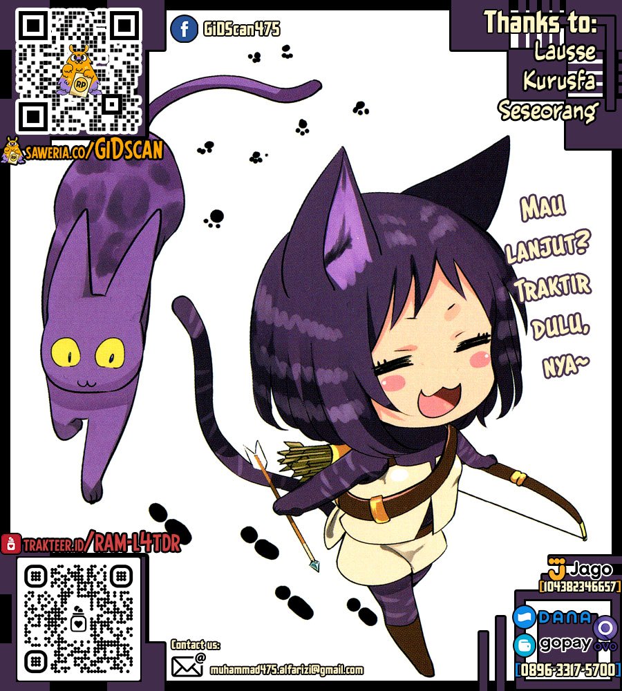 Shoukan Sareta Kenja wa Isekai o Iku ~ Saikyouna no wa Fuyou Zaiko no Aitemudeshita Chapter 42.1 Bahasa Indonesia