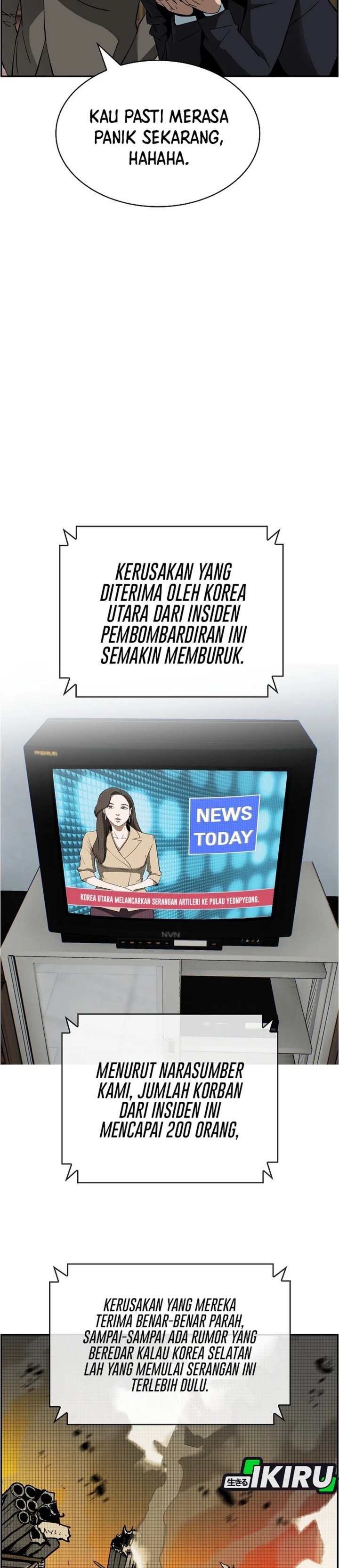 Should I Make You a Nuclear Weapon? Chapter 50 Bahasa Indonesia