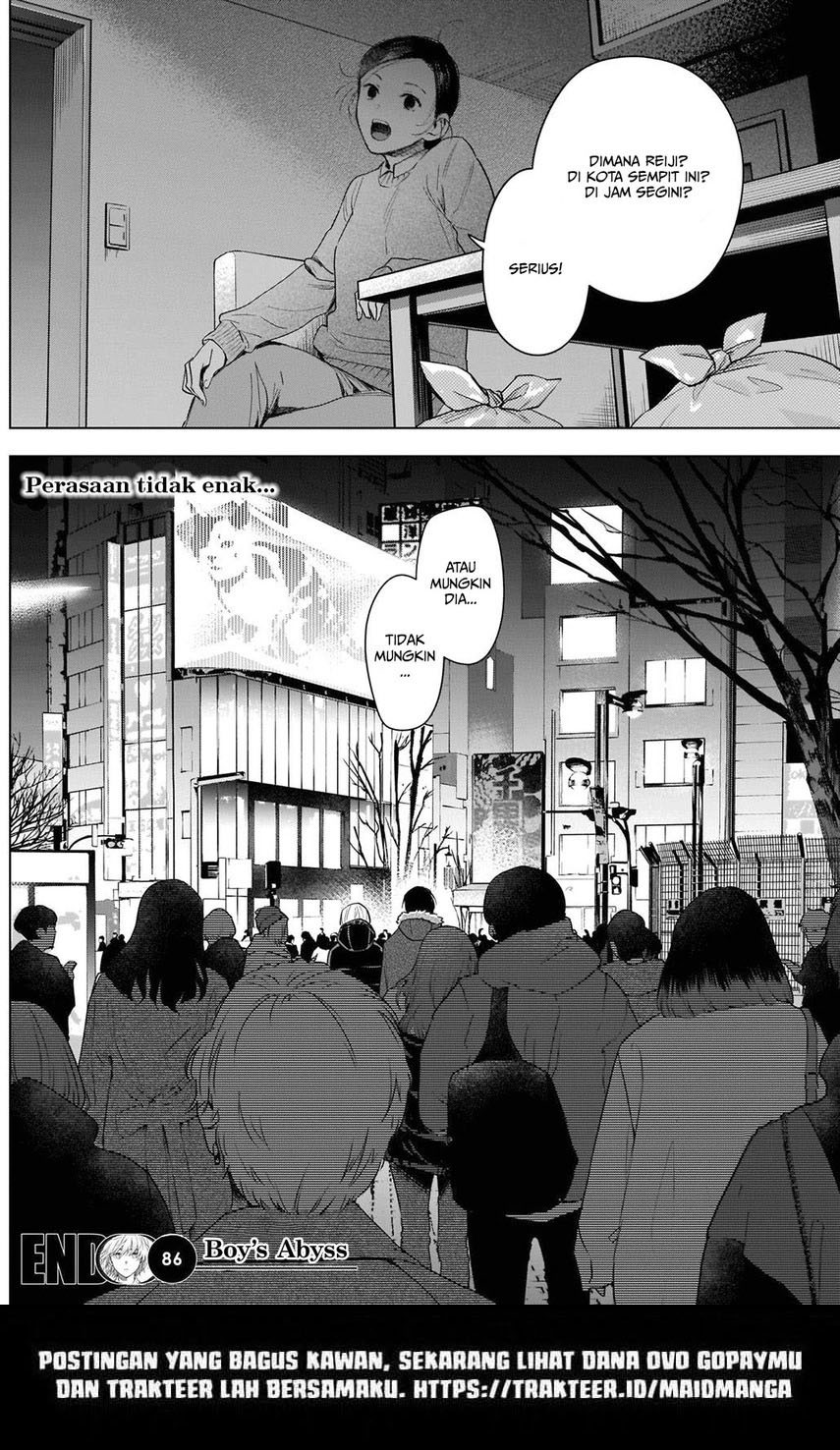 Shounen no Abyss chapter 86