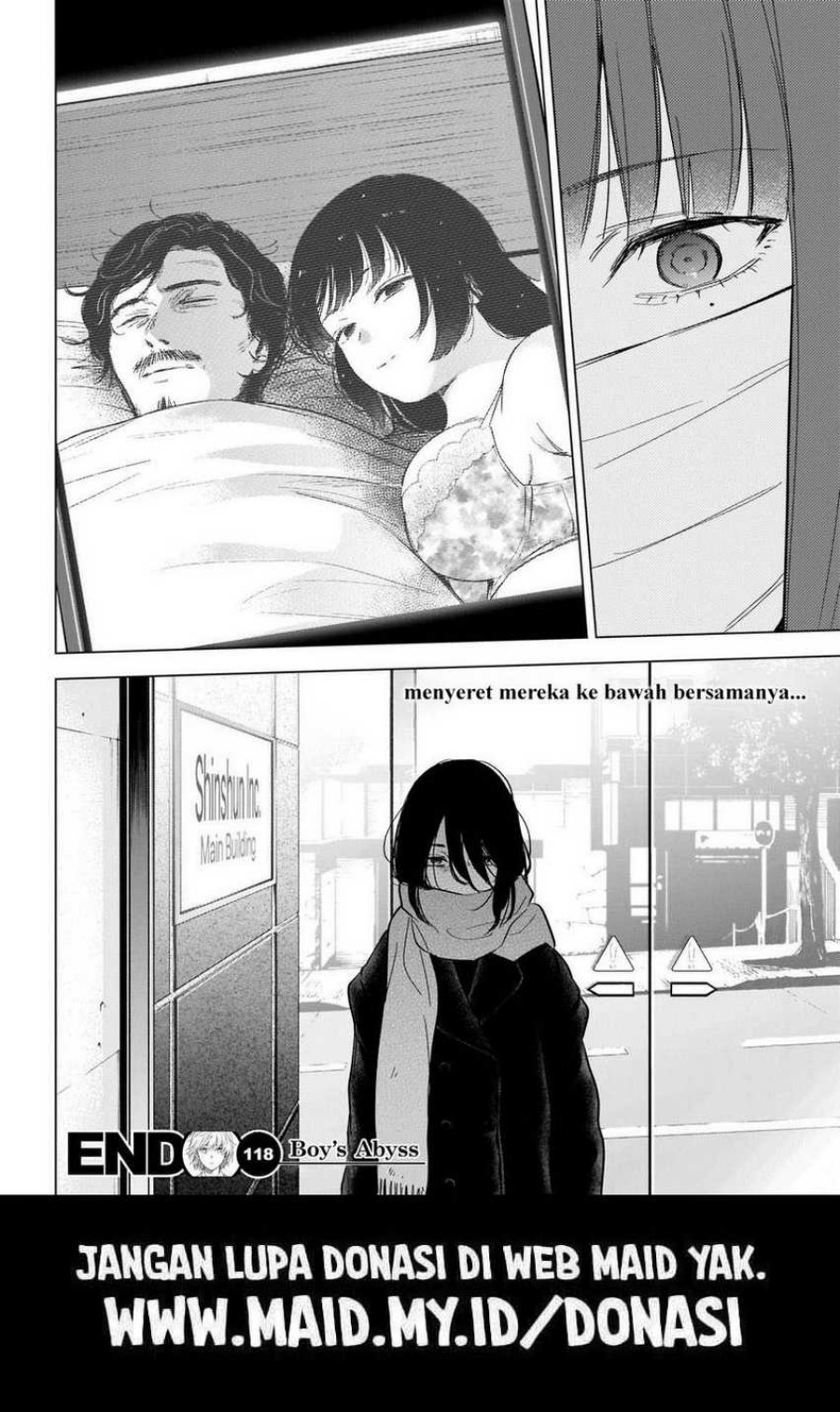 Shounen no Abyss Chapter 118 Bahasa Indonesia