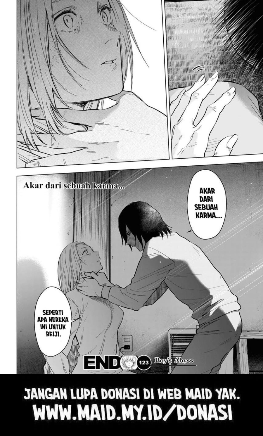 Shounen no Abyss chapter 123