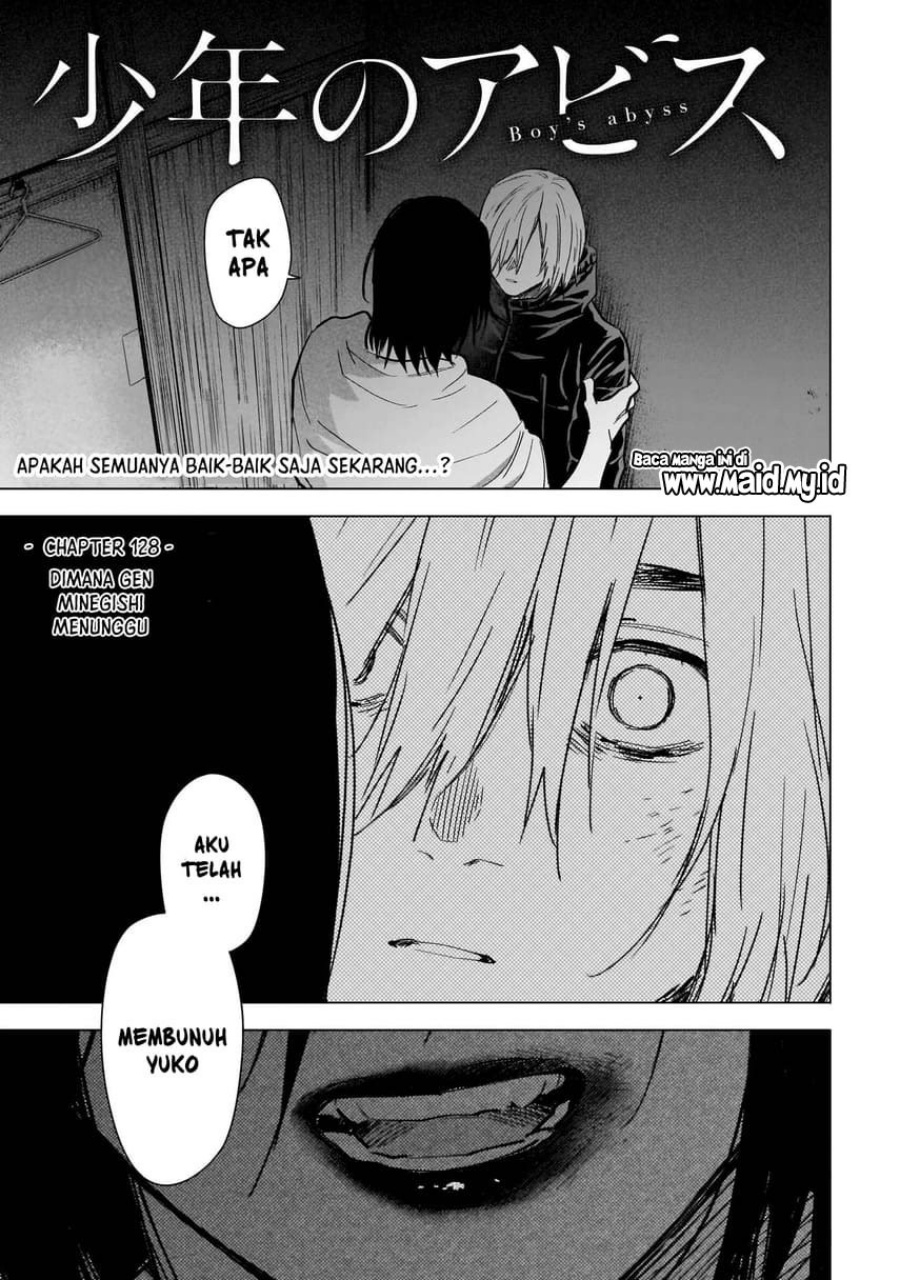 Shounen no Abyss Chapter 128 Bahasa Indonesia