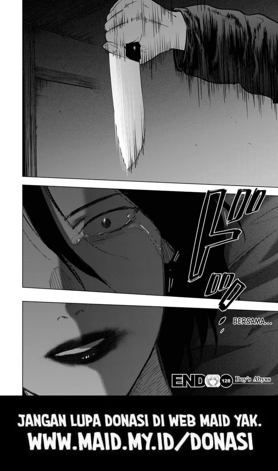 Shounen no Abyss Chapter 128 Bahasa Indonesia