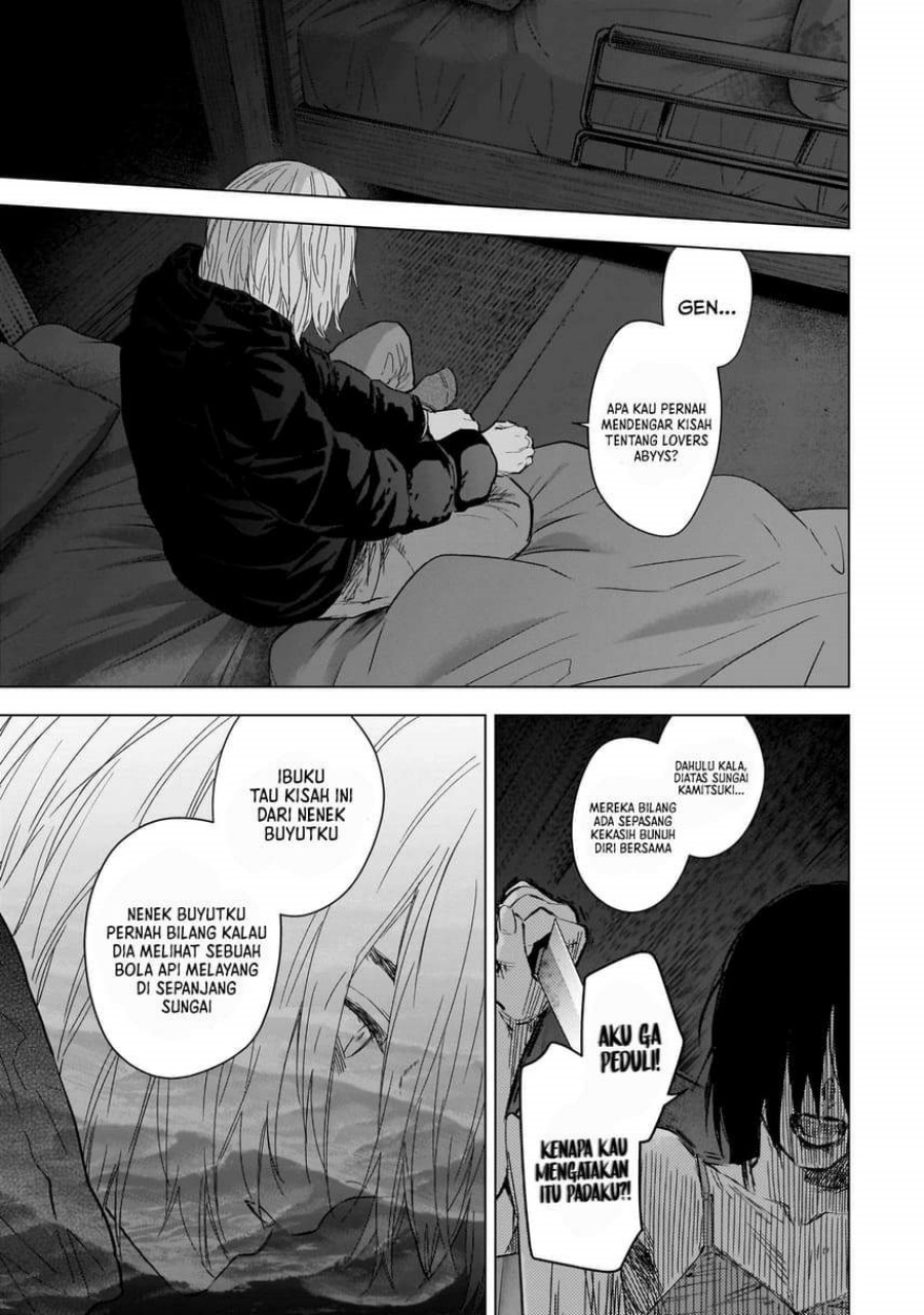 Shounen no Abyss Chapter 129 Bahasa Indonesia