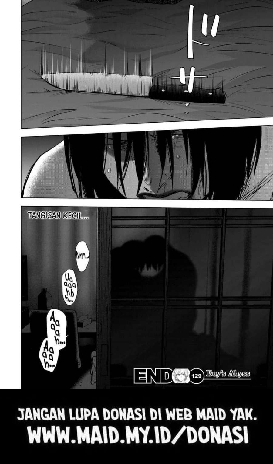 Shounen no Abyss Chapter 129 Bahasa Indonesia