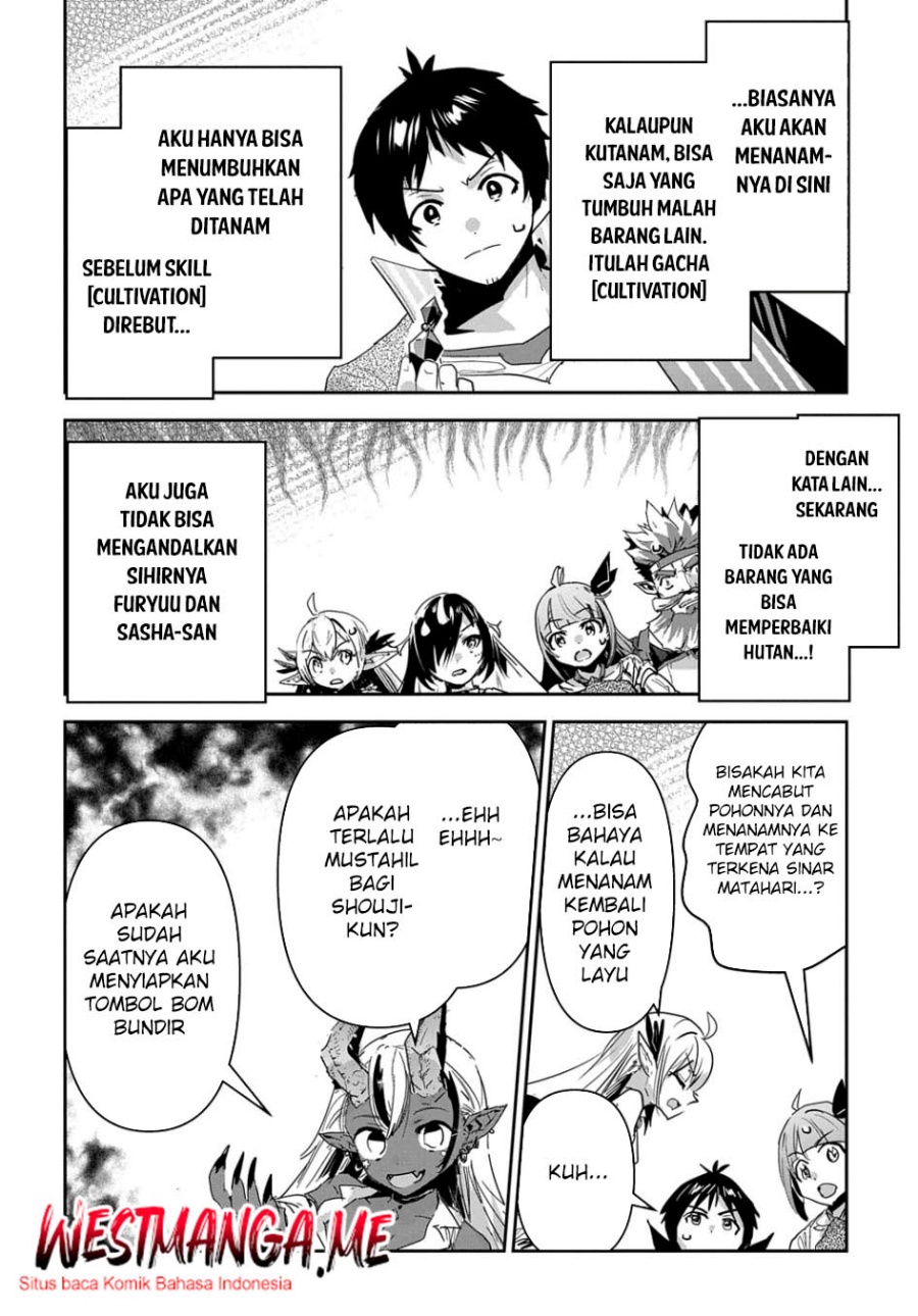 Shounin Yuusha wa Isekai o Gyuujiru! – Saibai Skill de Nandemo Fuyashi Chaimasu Chapter 40 Bahasa Indonesia