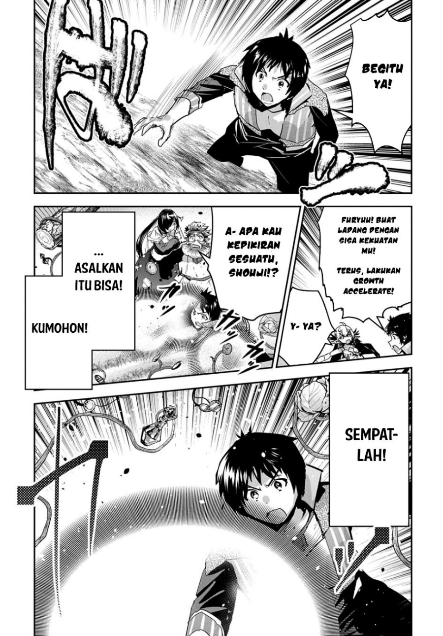 Shounin Yuusha wa Isekai o Gyuujiru! – Saibai Skill de Nandemo Fuyashi Chaimasu Chapter 40 Bahasa Indonesia