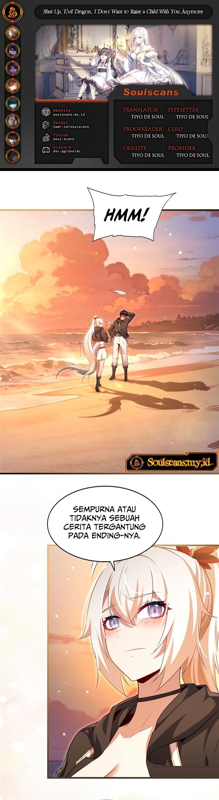 Shut Up, Evil Dragon! I don’t want to raise a child with you anymore chapter 63