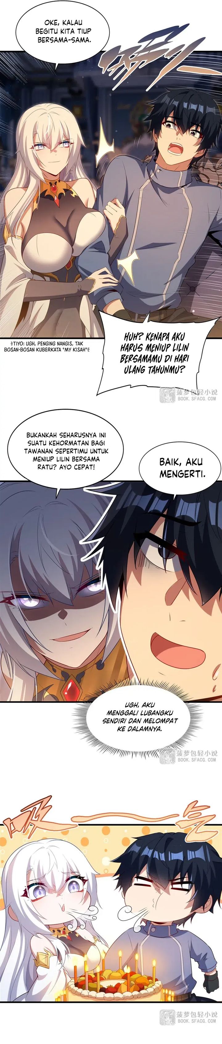 Shut Up, Evil Dragon! I Don’t Want to Raise a Child with You Anymore Chapter 70 Bahasa Indonesia