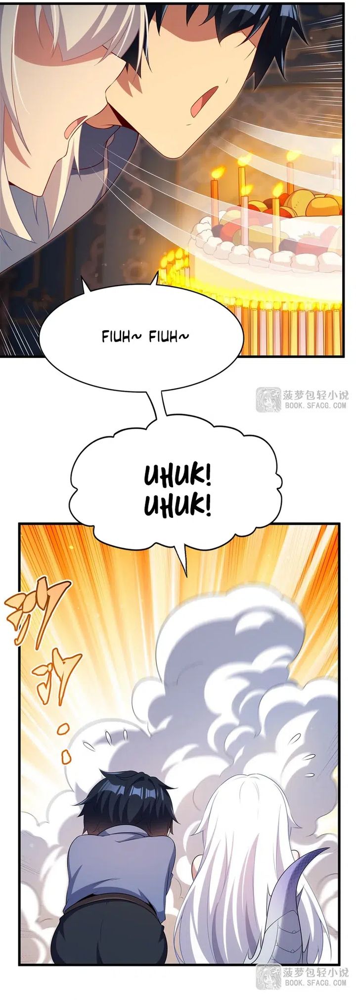 Shut Up, Evil Dragon! I Don’t Want to Raise a Child with You Anymore Chapter 70 Bahasa Indonesia