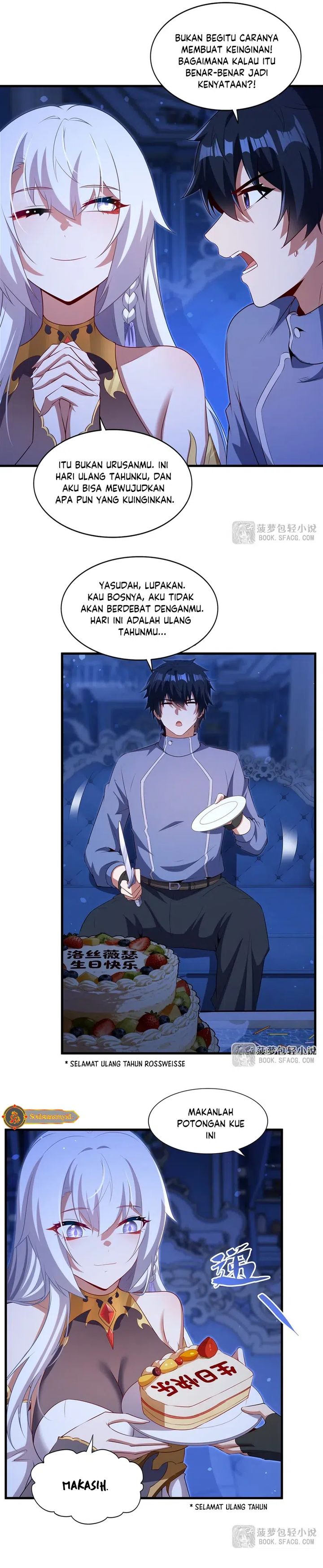 Shut Up, Evil Dragon! I Don’t Want to Raise a Child with You Anymore Chapter 70 Bahasa Indonesia