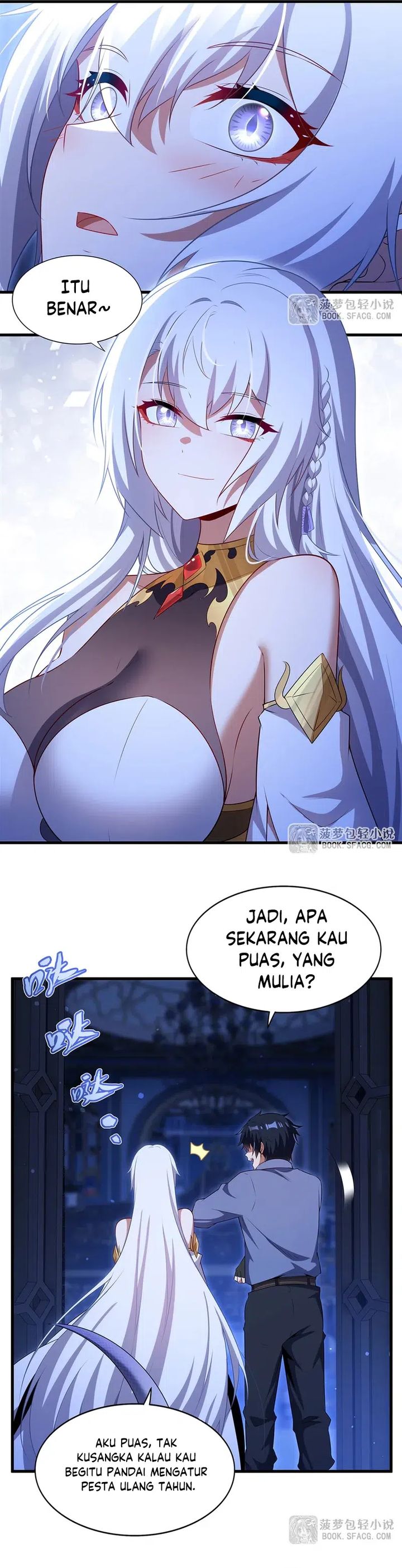 Shut Up, Evil Dragon! I Don’t Want to Raise a Child with You Anymore Chapter 70 Bahasa Indonesia