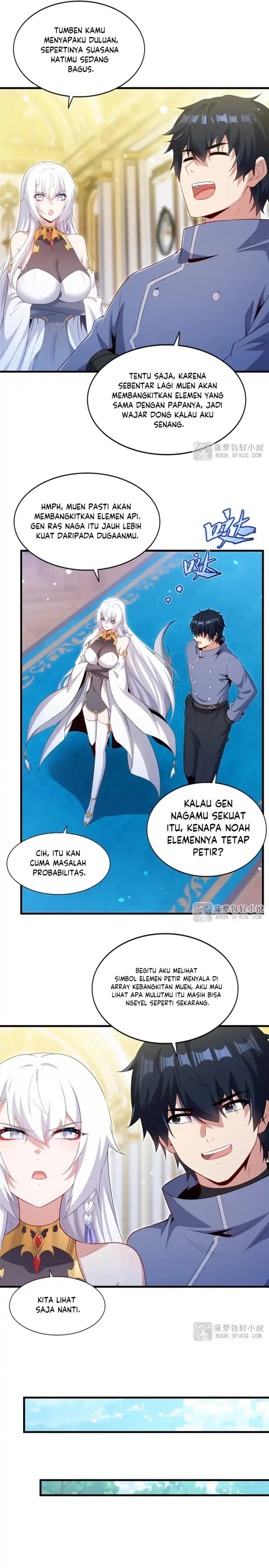 Shut Up, Evil Dragon! I Don’t Want to Raise a Child with You Anymore Chapter 72 Bahasa Indonesia