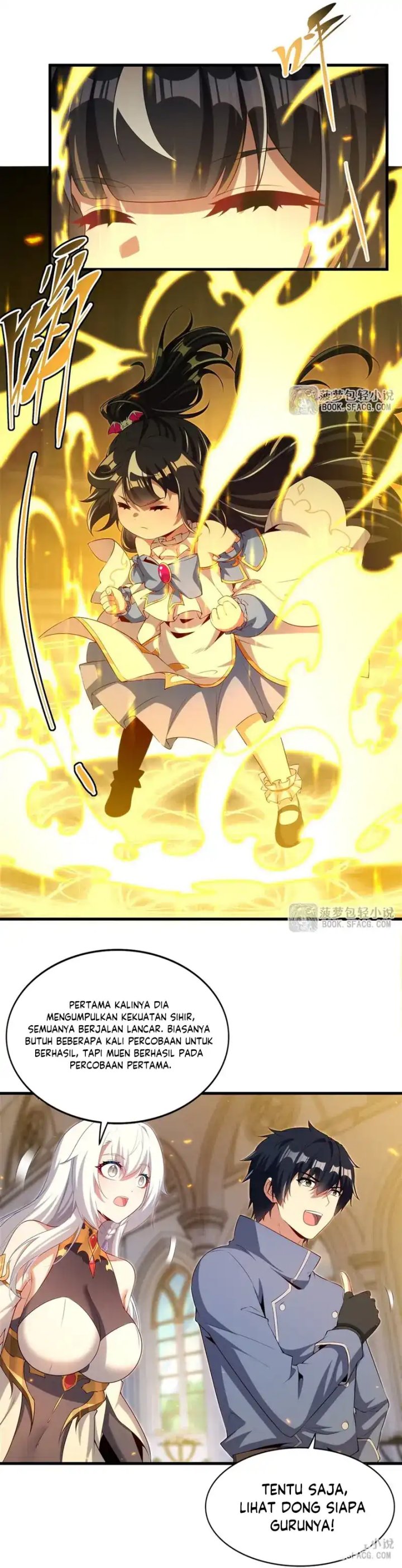 Shut Up, Evil Dragon! I Don’t Want to Raise a Child with You Anymore Chapter 72 Bahasa Indonesia